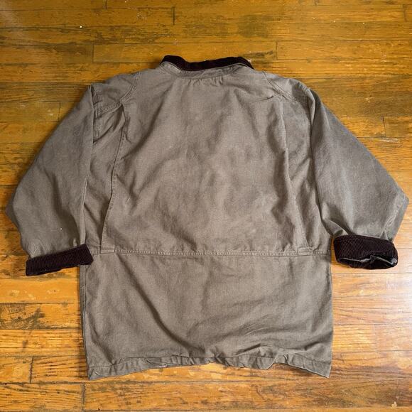 Vintage UPS Employee Costume Jacket Blanket Lined Chore Jacket Corduroy - Picture 3 of 11